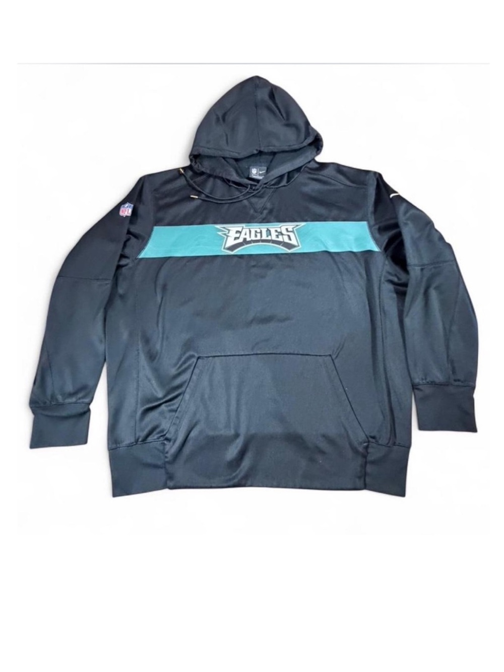 Nike Philadelphia Eagles hoodie in black and teal size XL